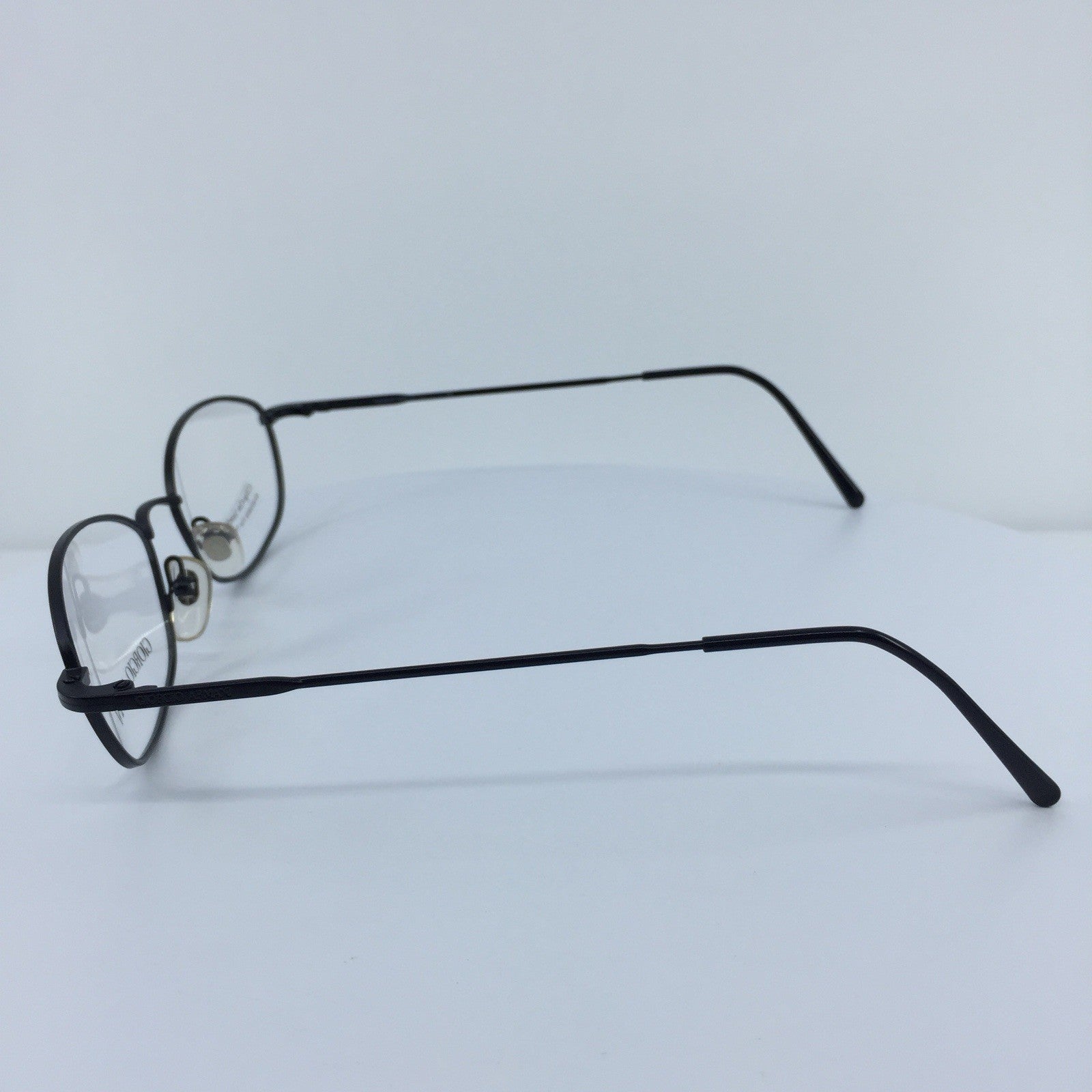 Vintage Giorgio Armani GA 1006 Black Eyeglasses - Super Vision Optical