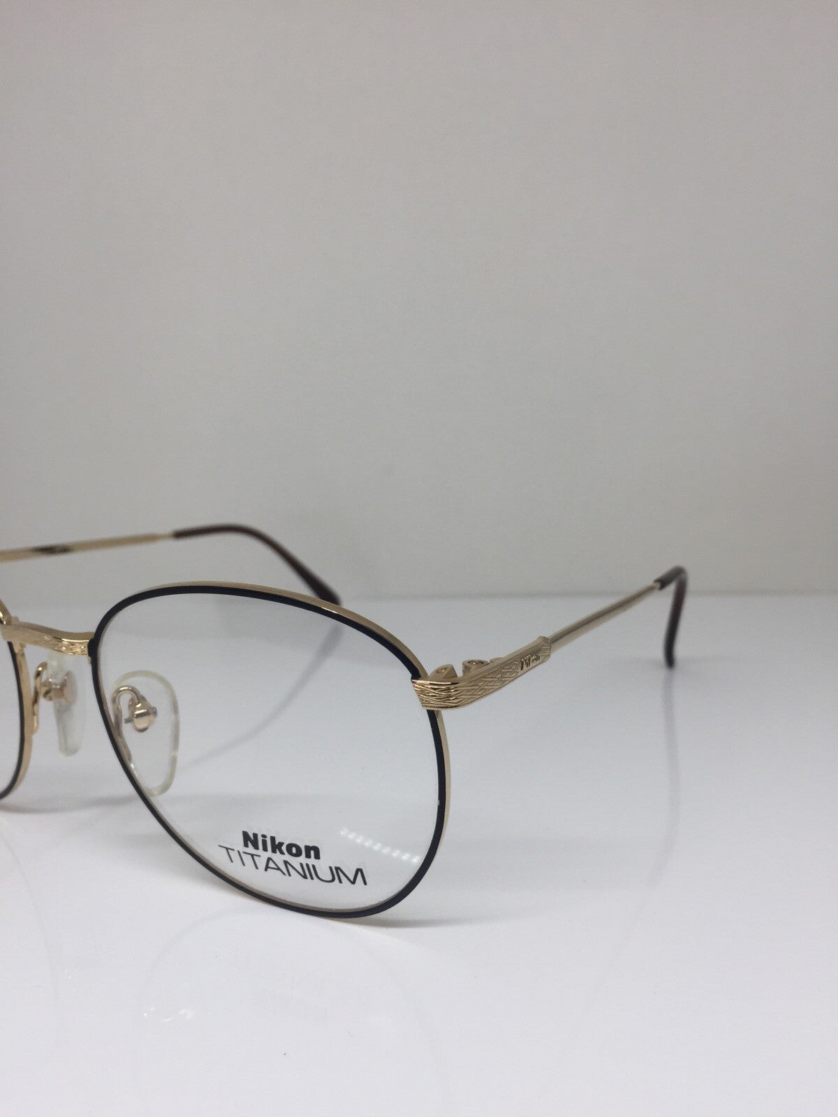 Vintage Nikon NK 4317 Gold Eyeglasses - Super Vision Optical