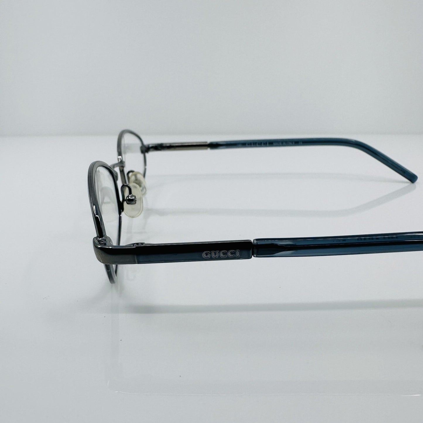 Vintage Gucci GG 1649 Silver Eyeglasses - Super Vision Optical