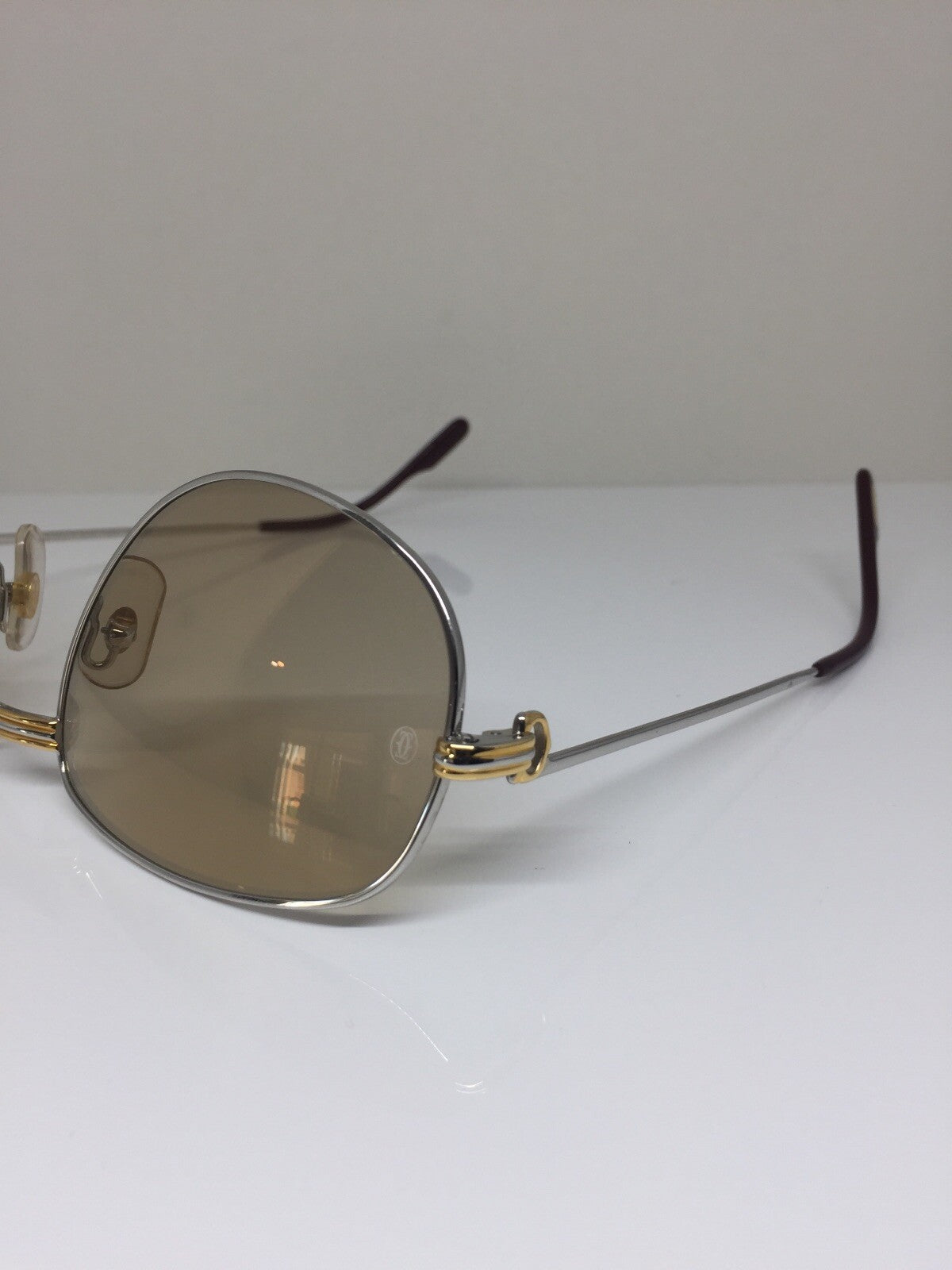 Vintage Cartier Romance Louis Cartier Gold Sunglasses - Super Vision Optical