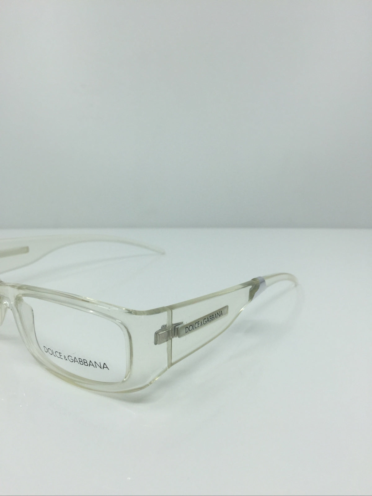 Vintage Dolce & Gabbana DG 496 Silver Eyeglasses - Super Vision Optical