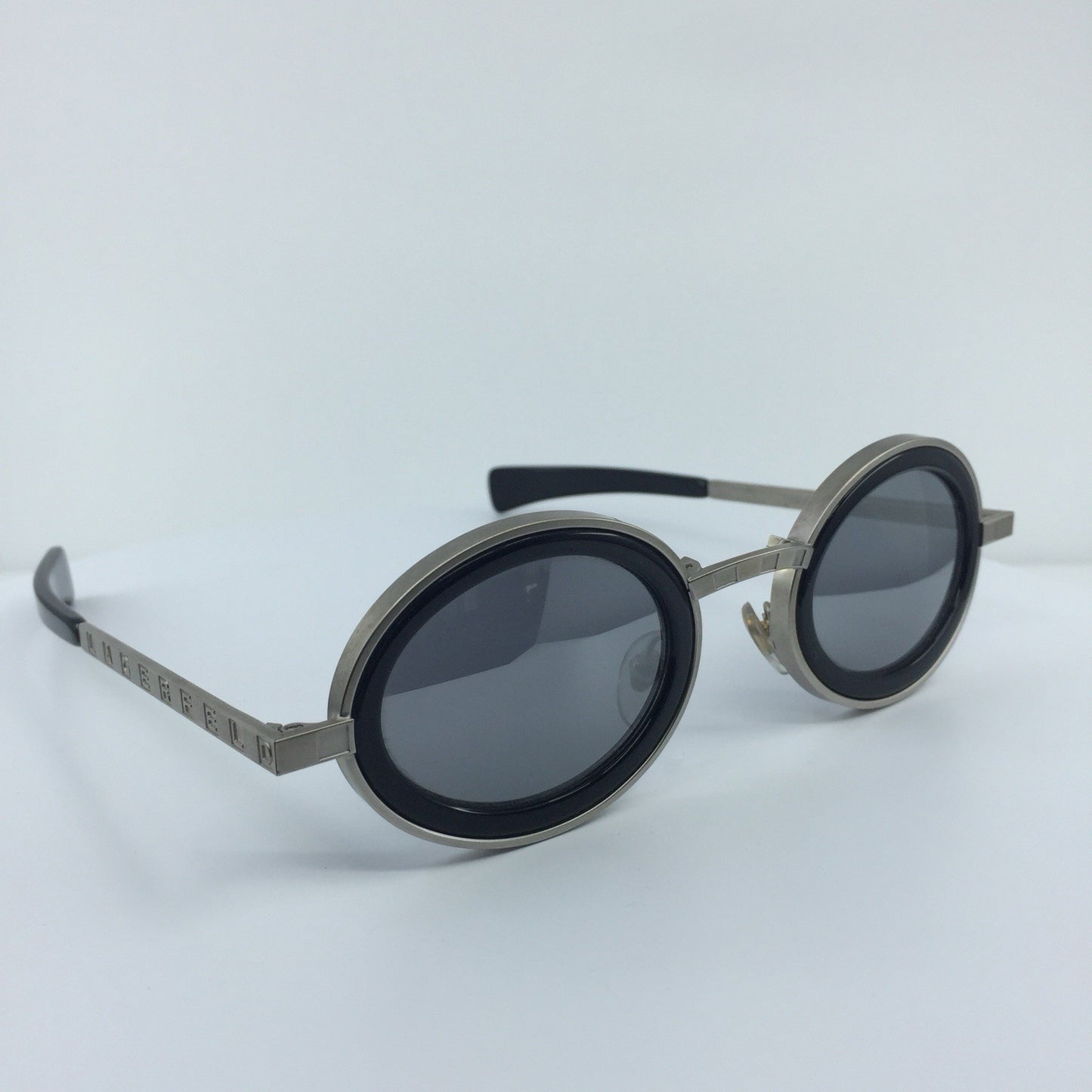 Vintage Karl Lagerfeld 4100 Silver Sunglasses - Super Vision Optical