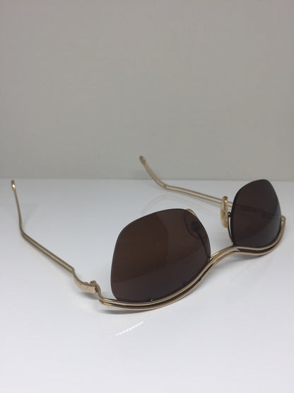 Vintage Christian Dior CD 2909 Gold Sunglasses - Super Vision Optical