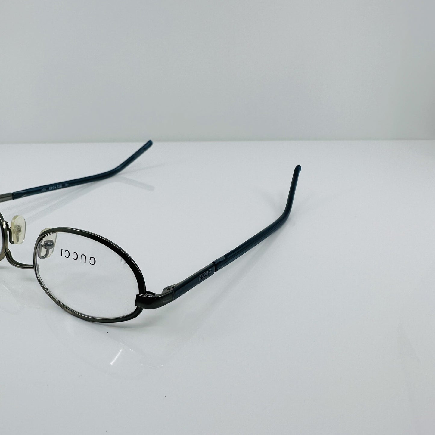 Vintage Gucci GG 1649 Silver Eyeglasses - Super Vision Optical