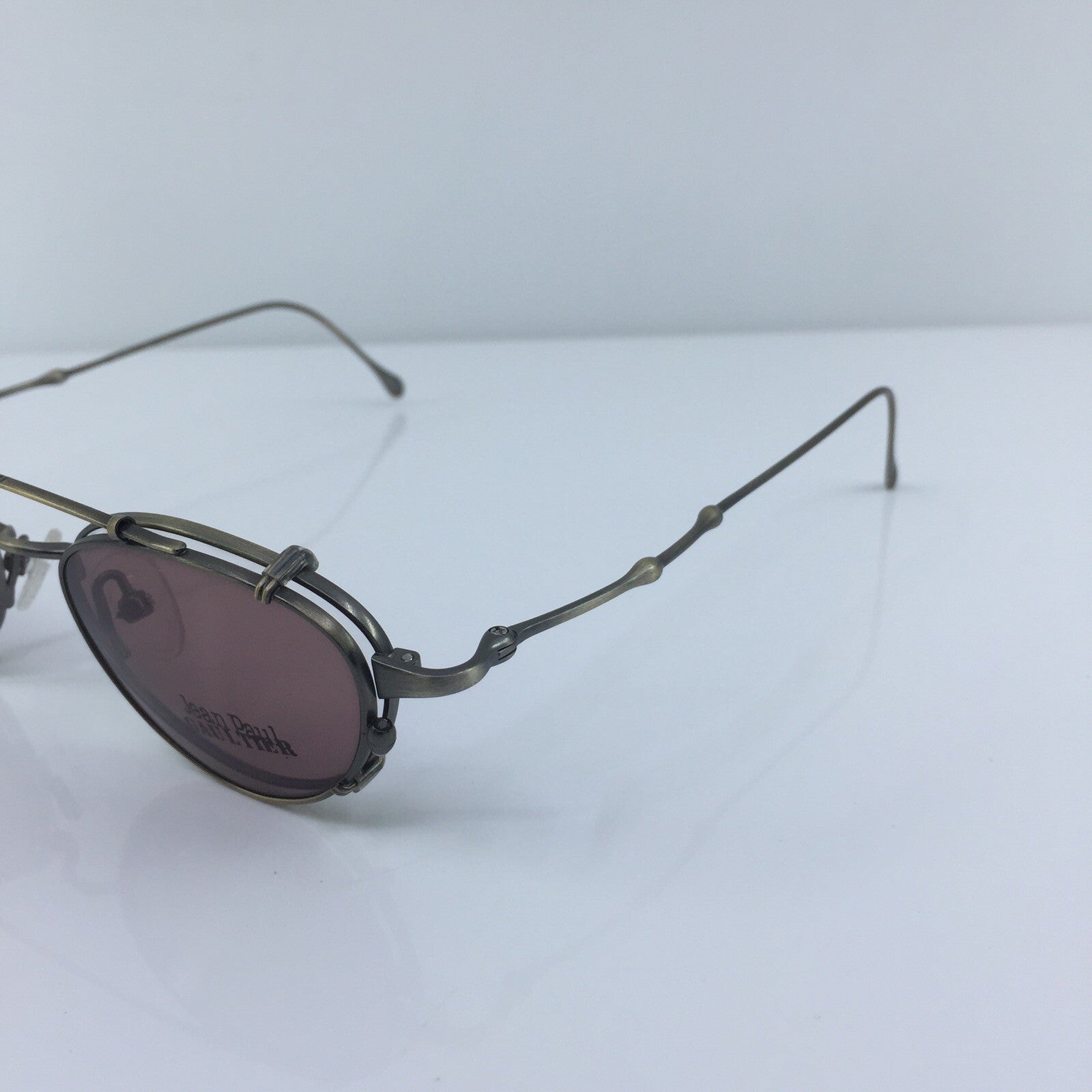 Vintage Jean Paul Gaultier JPG 55-0018 Gold Eyeglasses - Super Vision Optical