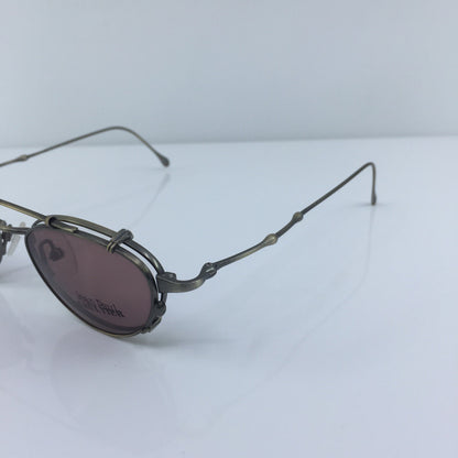 Vintage Jean Paul Gaultier JPG 55-0018 Gold Eyeglasses - Super Vision Optical