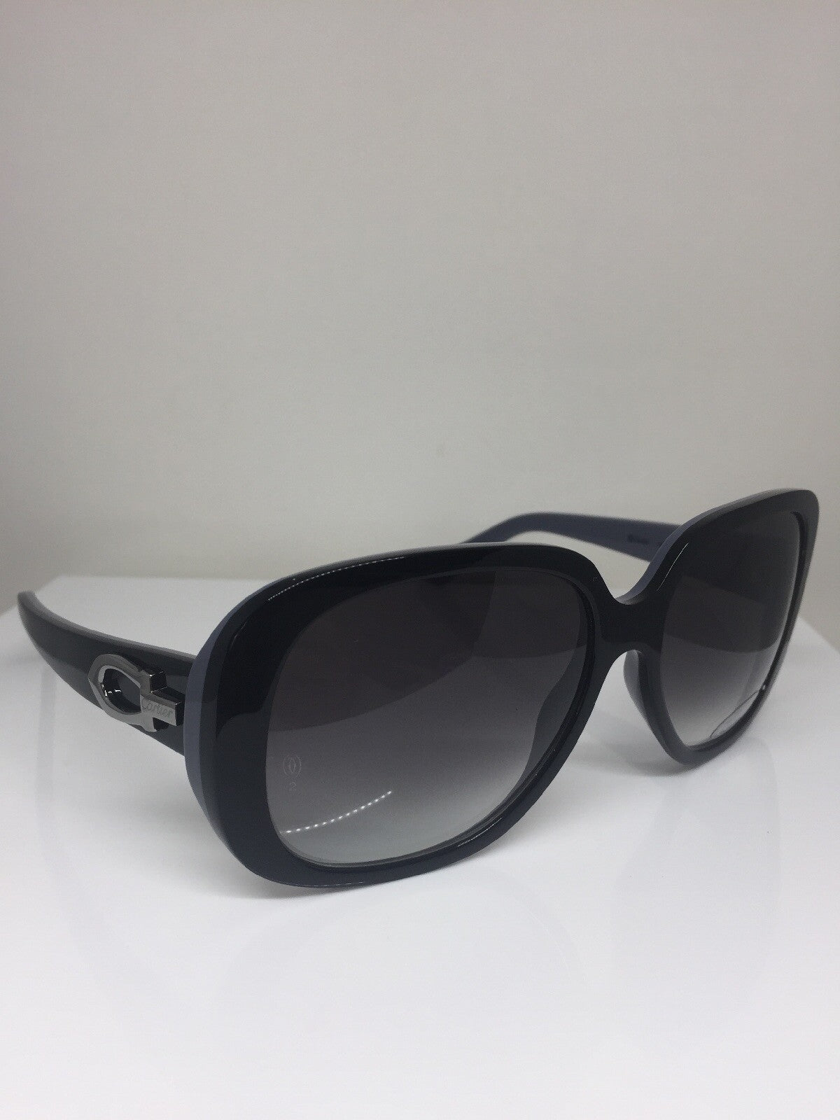 Vintage Cartier T8200711 Black Sunglasses - Super Vision Optical