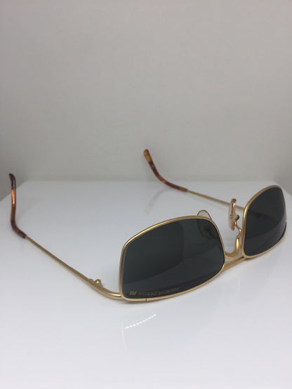 Vintage Porsche Design P5682 Gold Sunglasses - Super Vision Optical