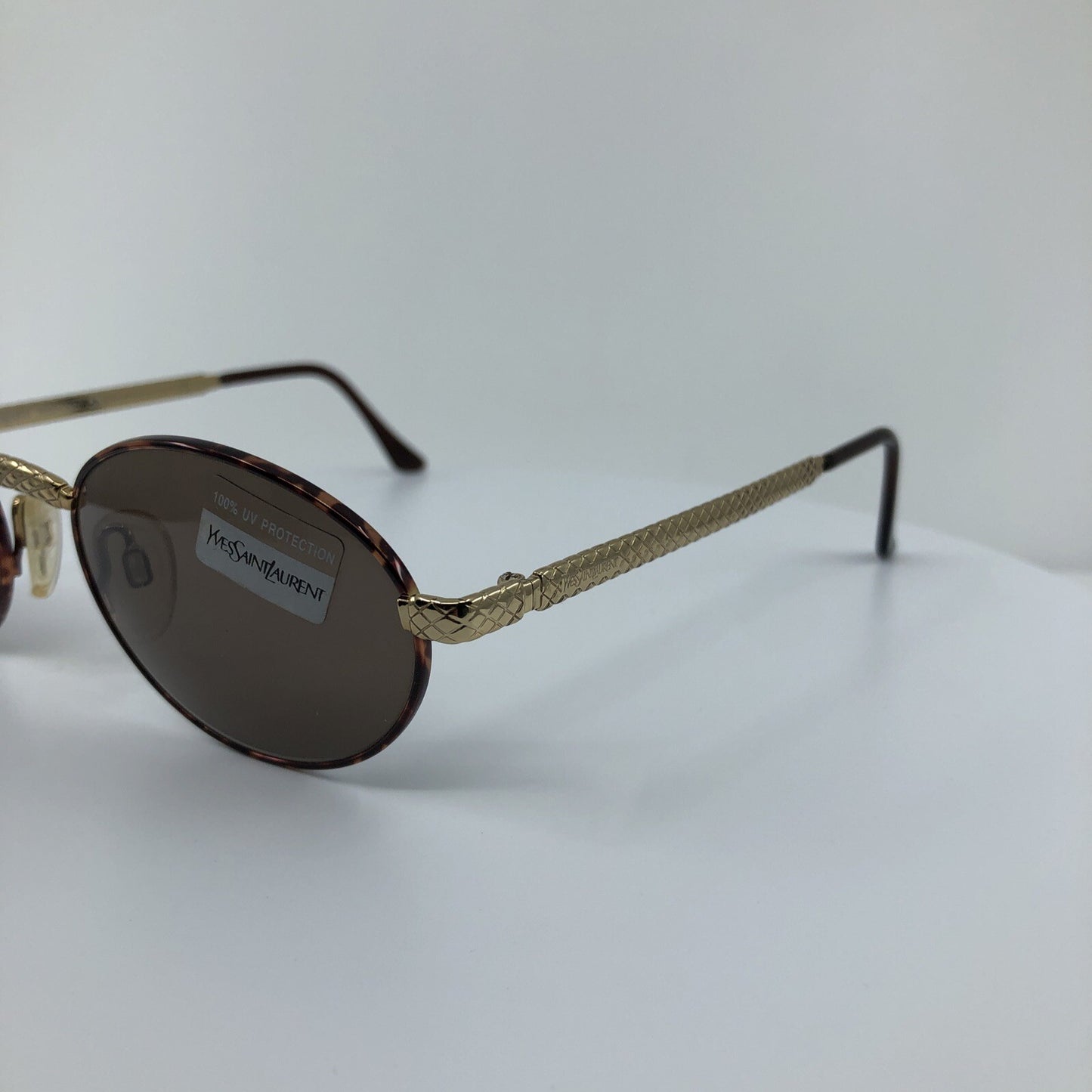 Vintage Saint Laurent YSL 6020 Tortoise Sunglasses - Super Vision Optical