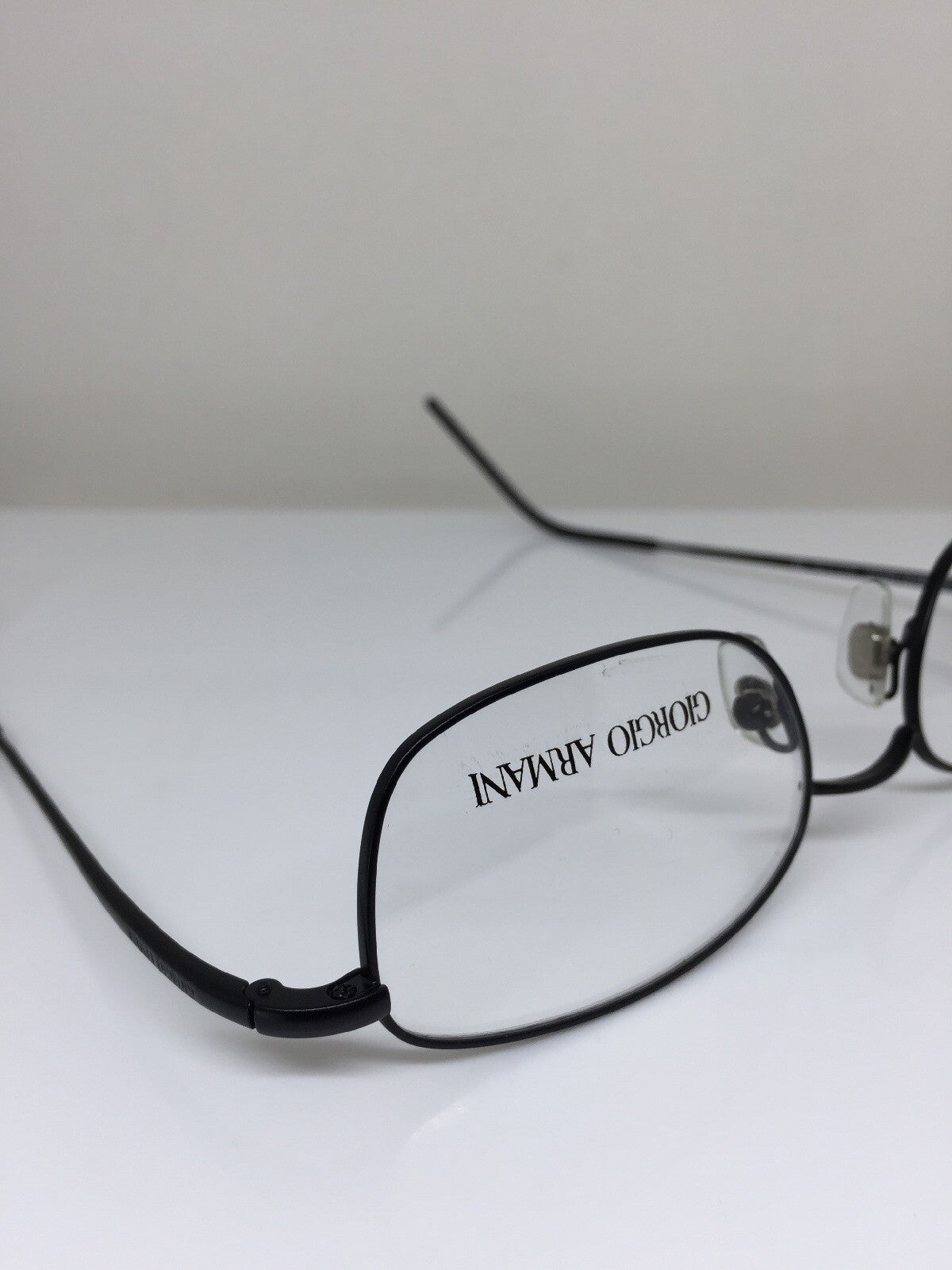 Vintage Giorgio Armani GA 1070 Black Eyeglasses - Super Vision Optical