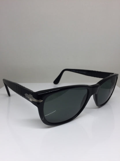 Vintage Persol PE 2547-S Black Sunglasses - Super Vision Optical