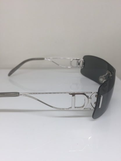 Vintage Dior CD Miss Diorella/N Silver Sunglasses - Super Vision Optical
