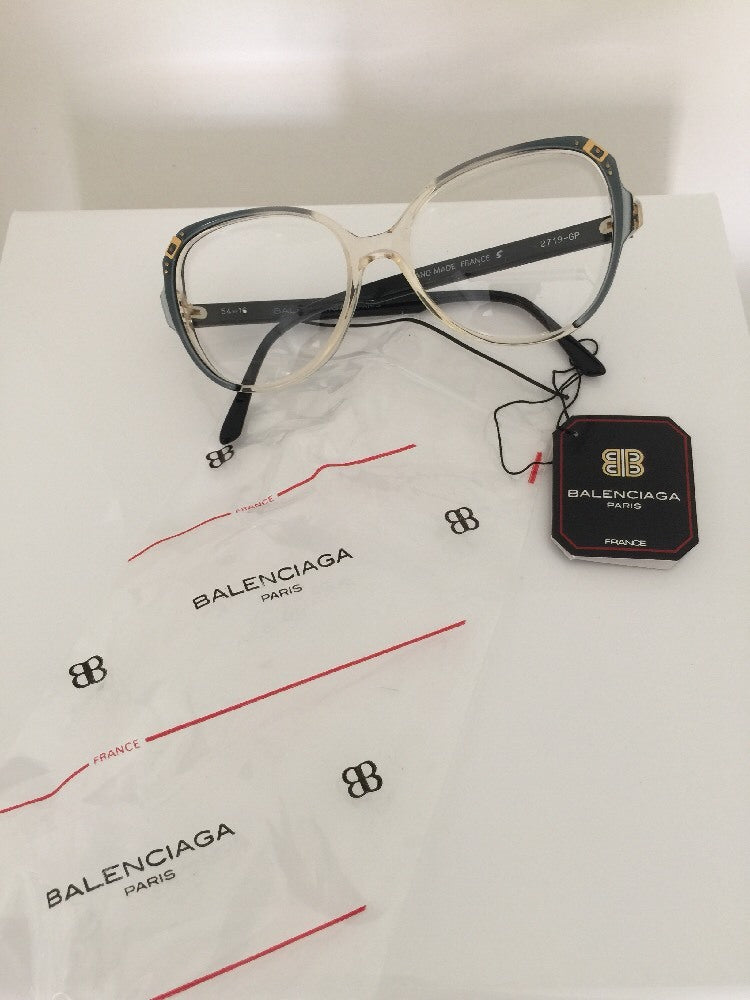 Vintage Balenciaga 2719 GP Clear Eyeglasses - Super Vision Optical
