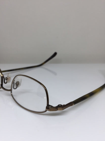 Vintage Suteki Masunaga MASUNAGA 3433 Brown Eyeglasses - Super Vision Optical