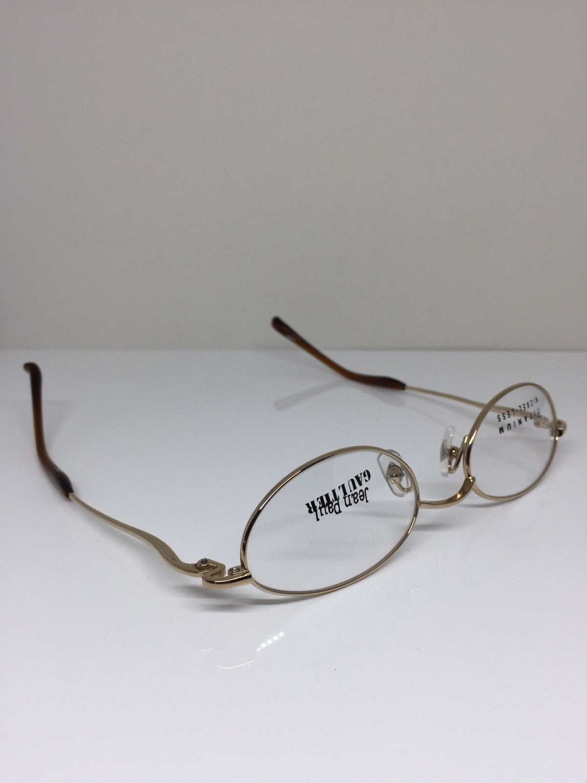 Vintage Jean Paul Gaultier JPG 55-0034 Gold Eyeglasses - Super Vision Optical