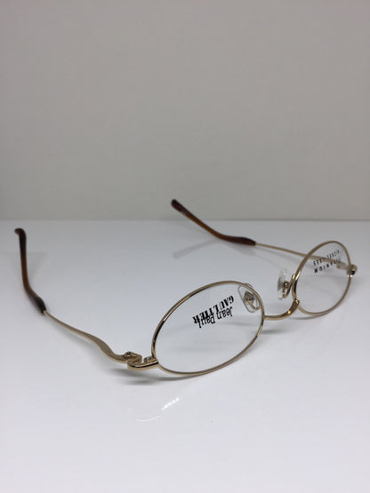 Vintage Jean Paul Gaultier JPG 55-0034 Gold Eyeglasses - Super Vision Optical