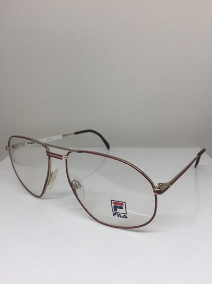 Vintage Fila FILA 6501 Gold Eyeglasses - Super Vision Optical
