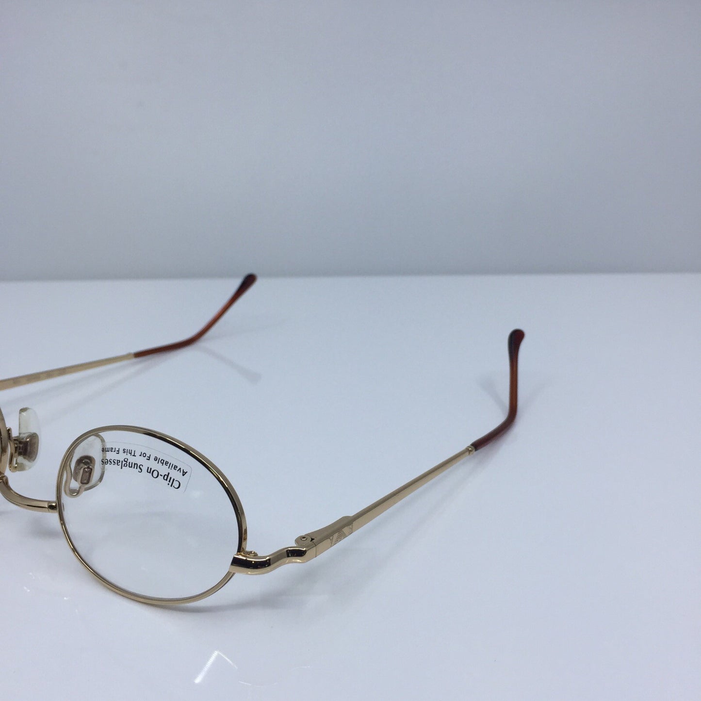 Vintage Emporio Armani EA 077 Gold Eyeglasses - Super Vision Optical