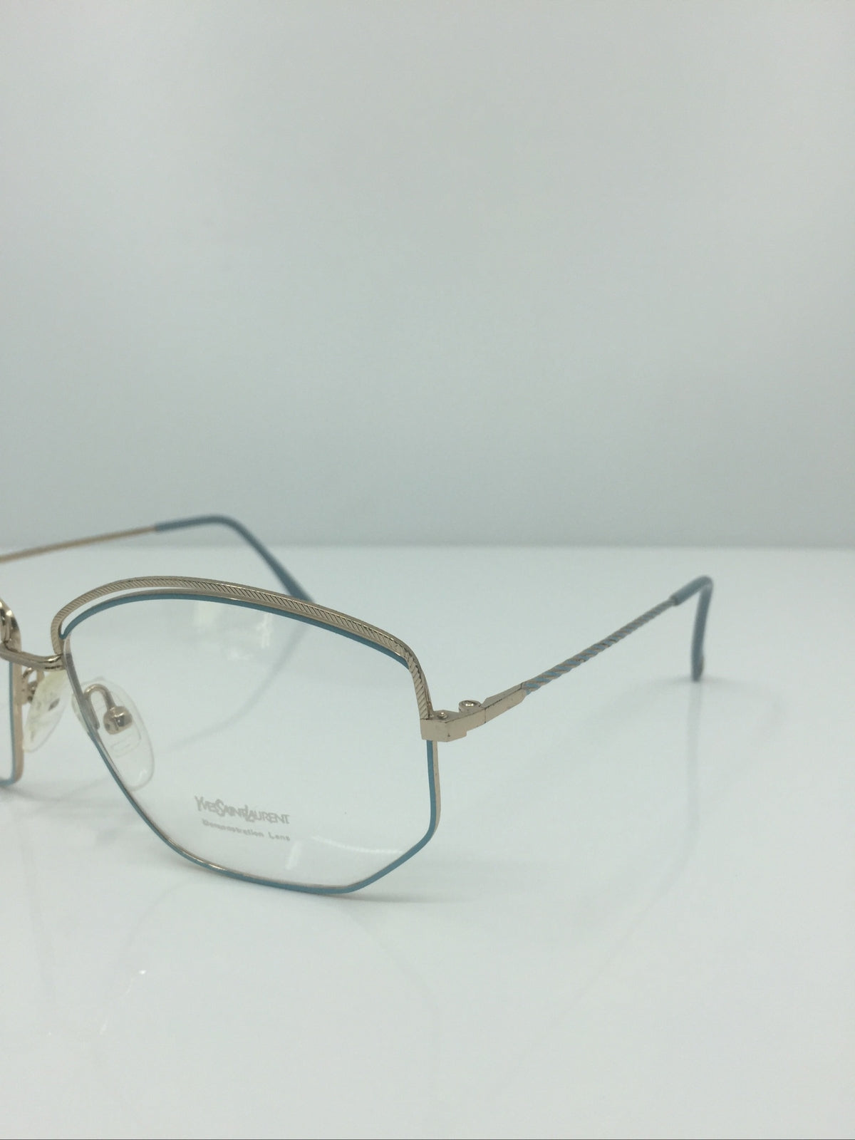 Vintage Saint Laurent YSL 410 Gold Sunglasses - Super Vision Optical
