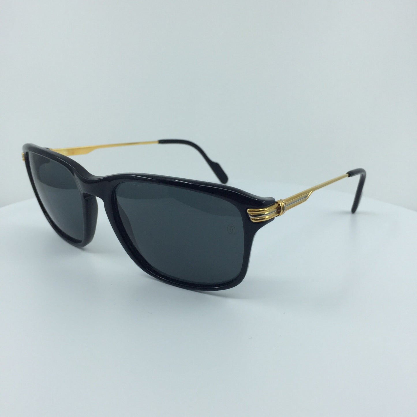 Vintage Cartier T8200189 Black Sunglasses - Super Vision Optical