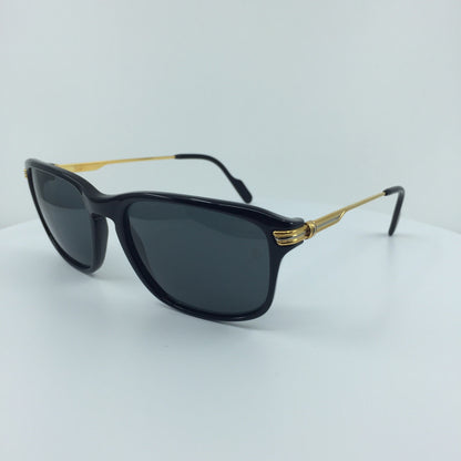 Vintage Cartier T8200189 Black Sunglasses - Super Vision Optical
