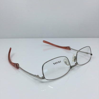 Vintage Prada VPR 75C Silver Eyeglasses - Super Vision Optical