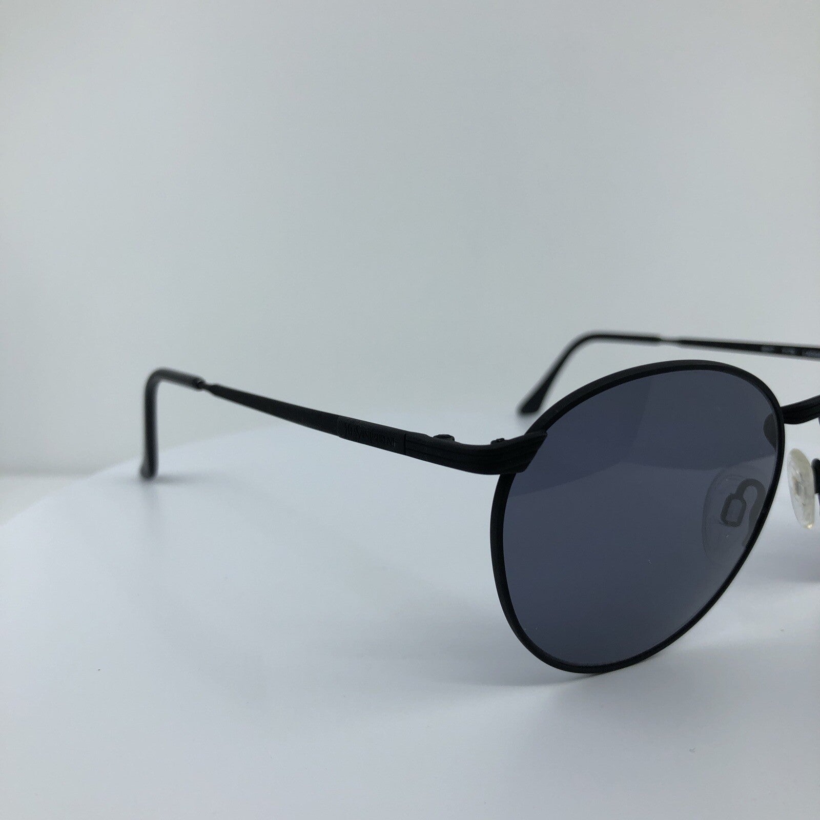 Vintage Saint Laurent YSL 6017 Black Sunglasses - Super Vision Optical