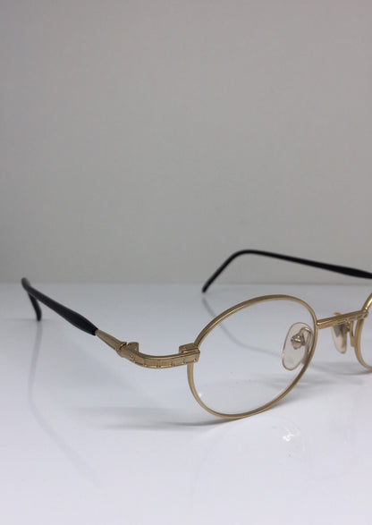 Vintage Jean Paul Gaultier JPG 57-7103 Gold Sunglasses - Super Vision Optical