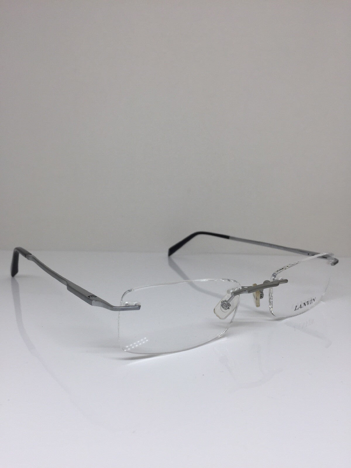 Vintage Lanvin LV 3105 Silver Eyeglasses - Super Vision Optical