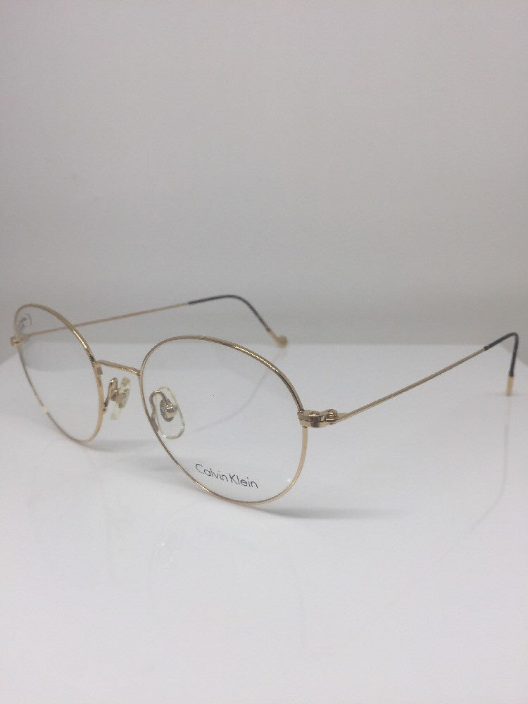 Vintage Calvin Klein CK 114 Gold Sunglasses - Super Vision Optical