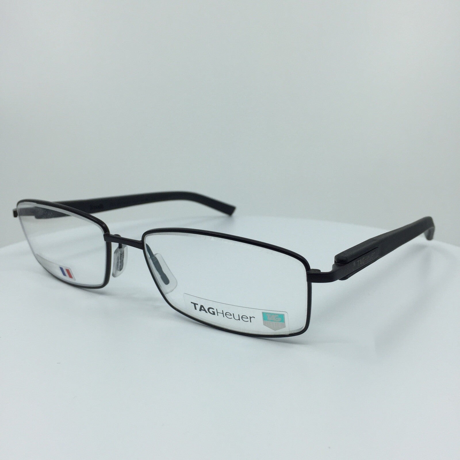 Vintage Tag Heuer TH 8007 Black Eyeglasses - Super Vision Optical