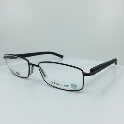 Vintage Tag Heuer TH 8007 Black Eyeglasses - Super Vision Optical