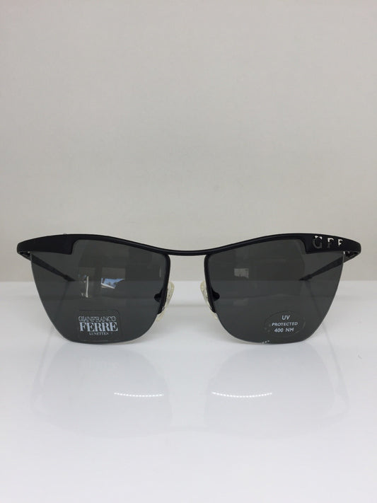 Vintage Gianfranco Ferre GFF 104/S Black Sunglasses - Super Vision Optical