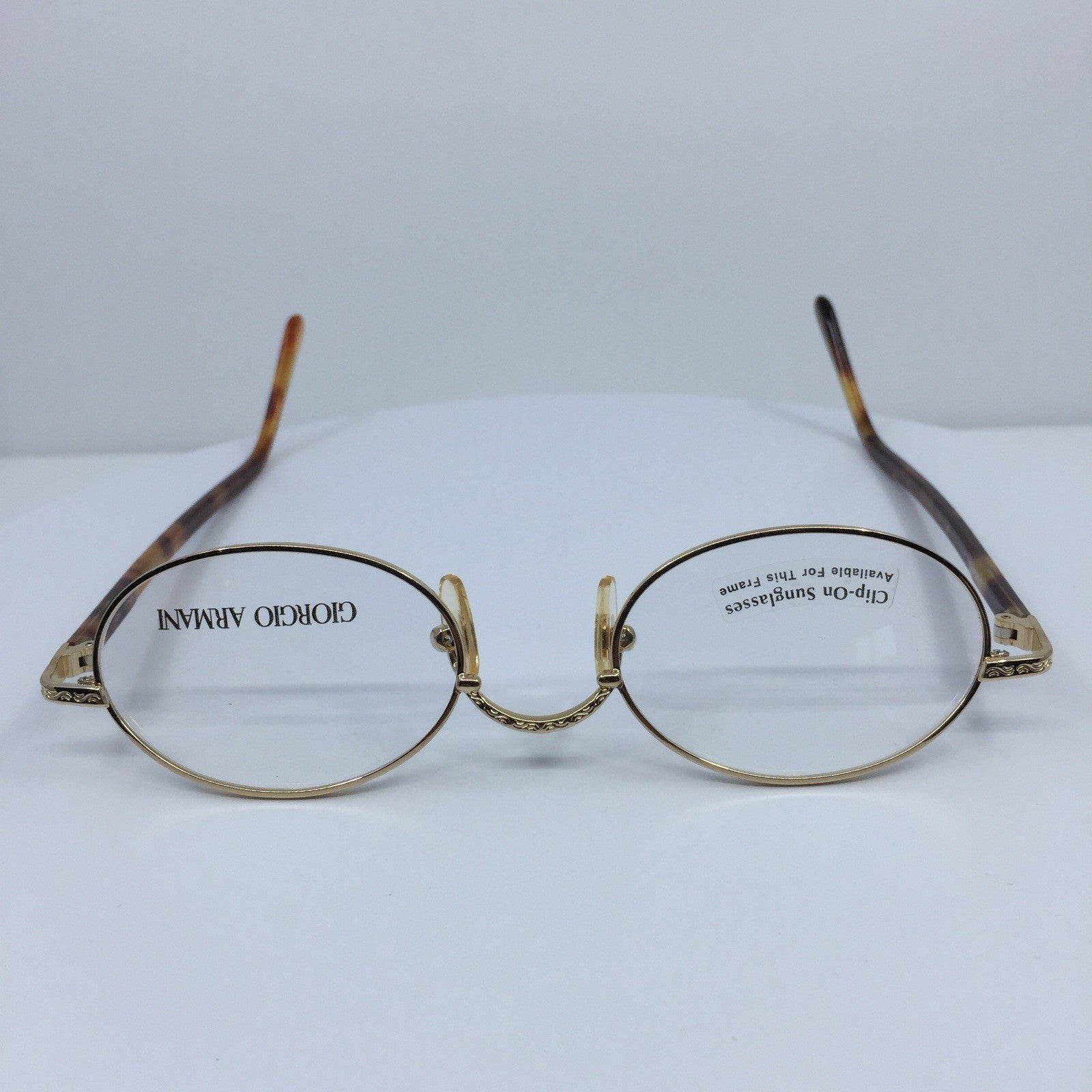 Vintage Giorgio Armani GA 250 Gold Eyeglasses - Super Vision Optical