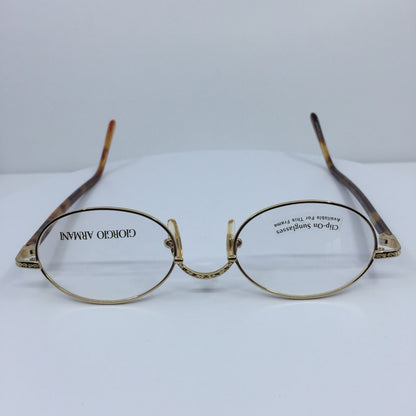 Vintage Giorgio Armani GA 250 Gold Eyeglasses - Super Vision Optical