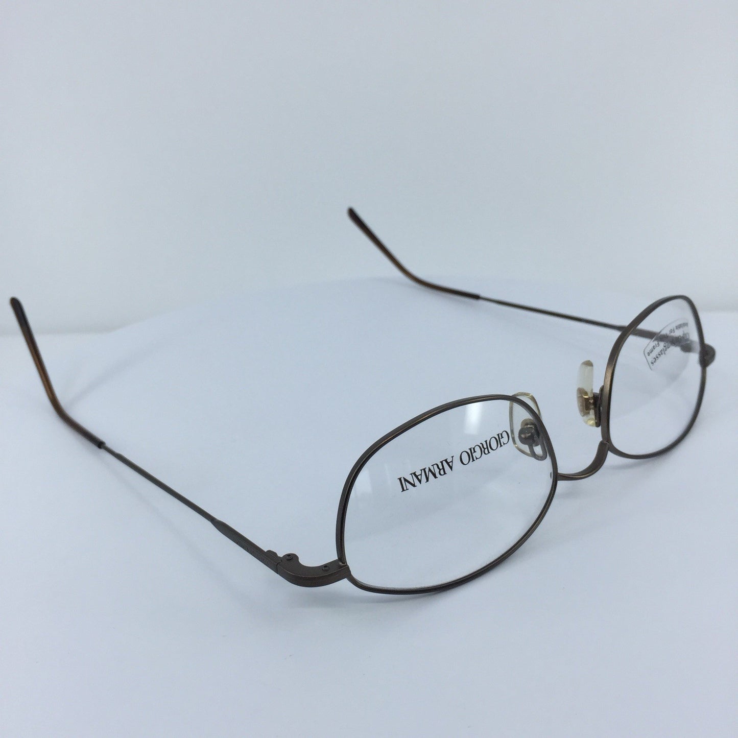 Vintage Giorgio Armani GA 1006 Brown Eyeglasses - Super Vision Optical