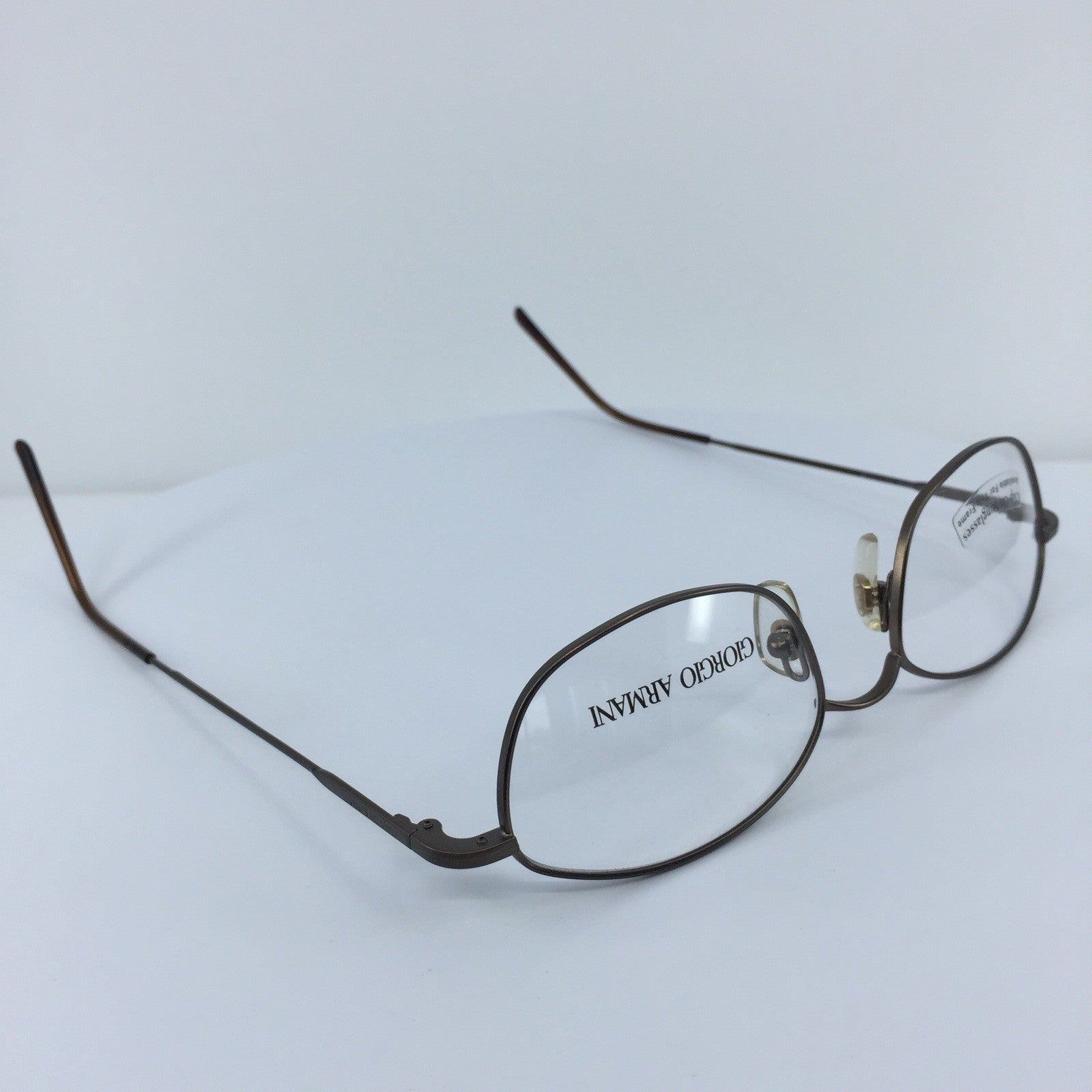 Vintage Giorgio Armani GA 1006 Brown Eyeglasses - Super Vision Optical