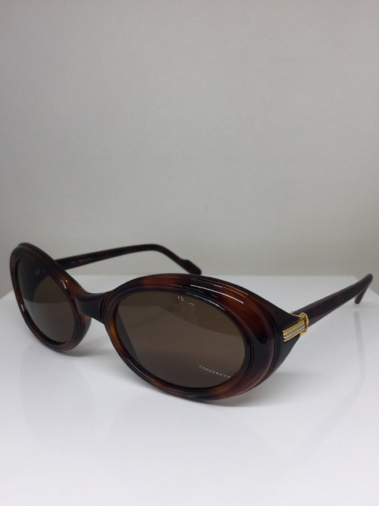 Vintage Cartier Frisson Brown Sunglasses - Super Vision Optical