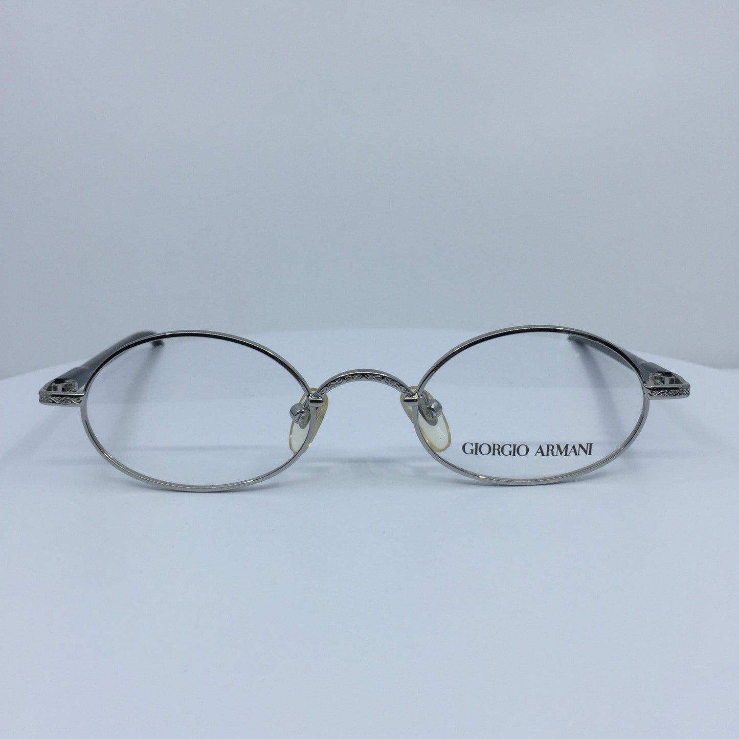 Vintage Giorgio Armani GA 250 Silver Eyeglasses - Super Vision Optical