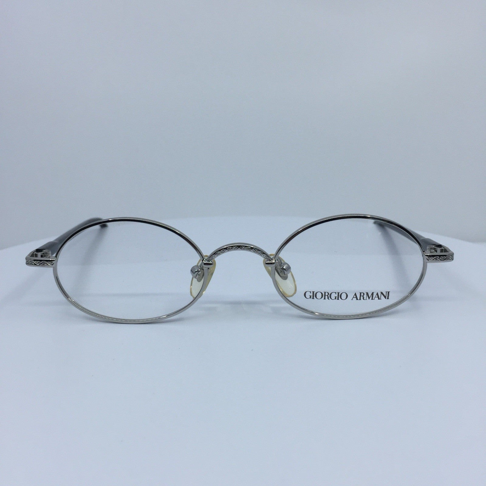 Vintage Giorgio Armani GA 250 Silver Eyeglasses - Super Vision Optical