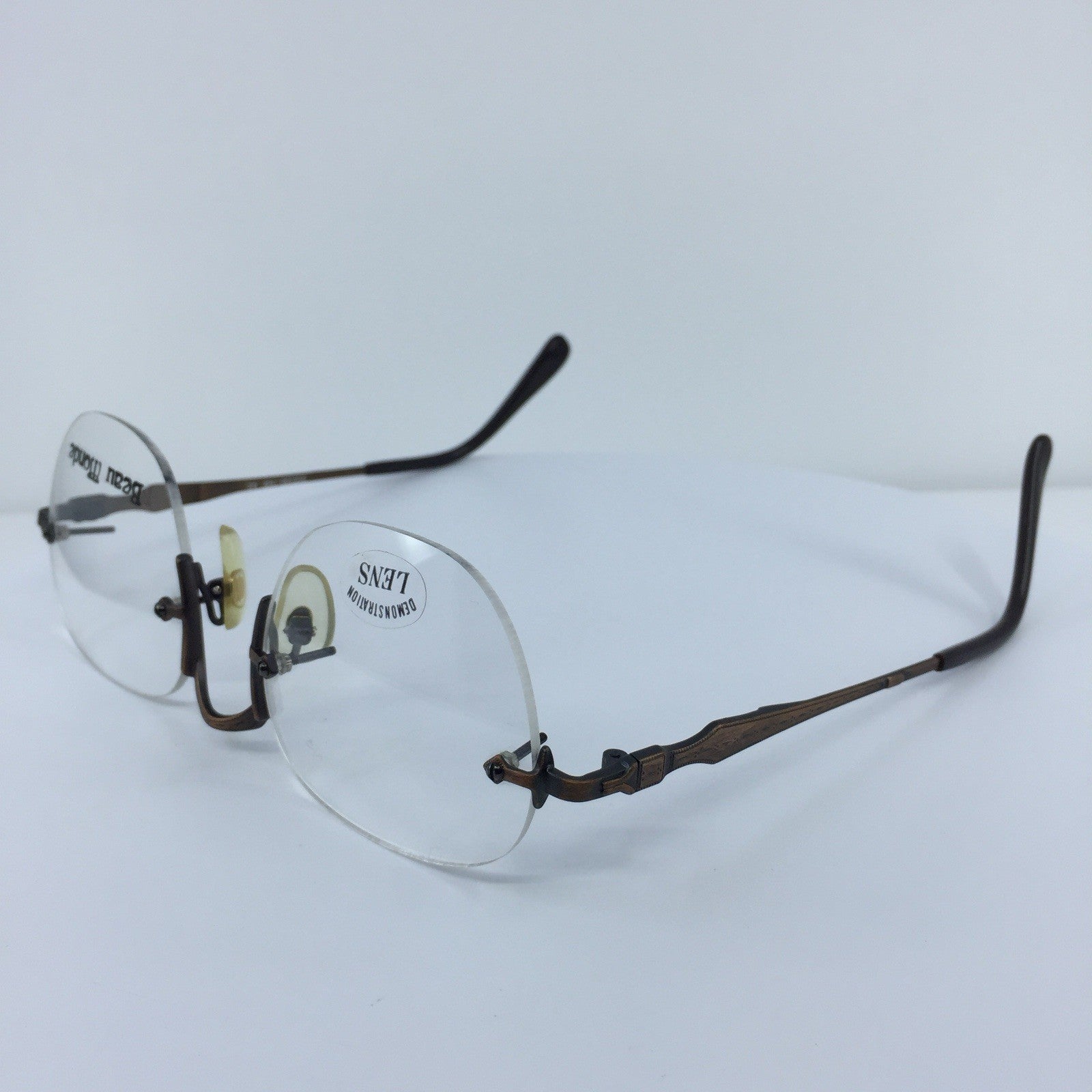 Vintage Beau Monde Collection Westbury Brown Eyeglasses - Super Vision Optical