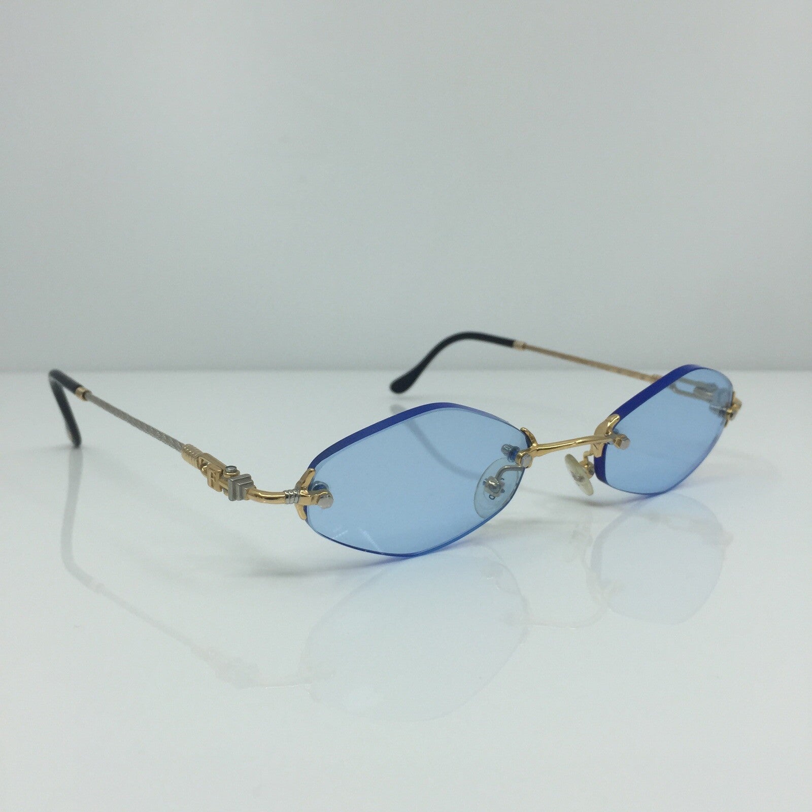 Vintage Fred Lunettes Fidji F3 MC Gold Sunglasses - Super Vision Optical
