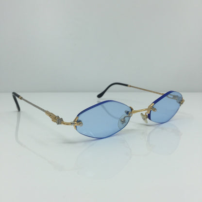 Vintage Fred Lunettes Fidji F3 MC Gold Sunglasses - Super Vision Optical