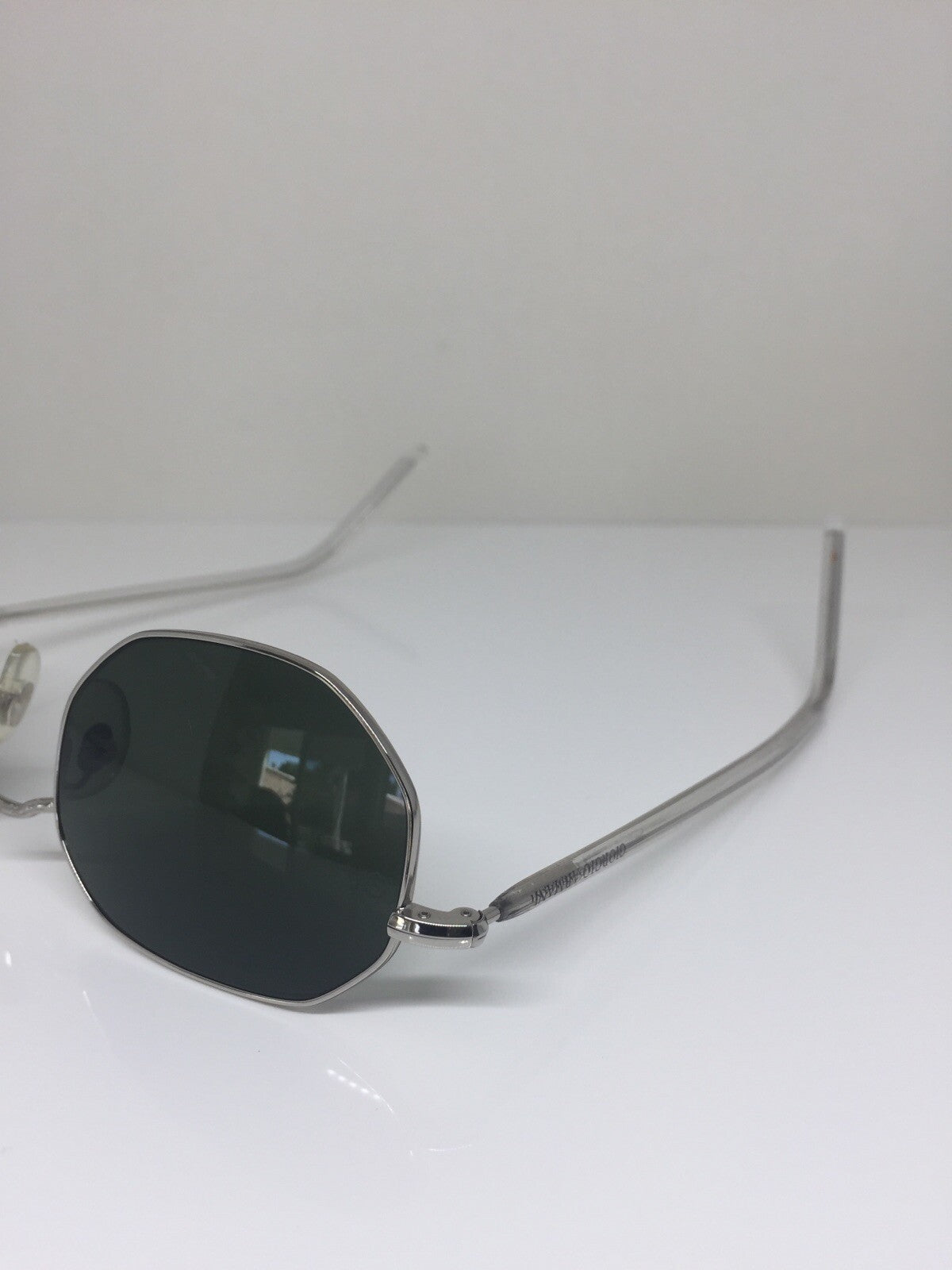 Vintage Giorgio Armani GA 664 Silver Sunglasses - Super Vision Optical