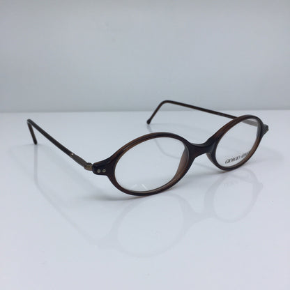 Vintage Giorgio Armani GA 388 Brown Eyeglasses - Super Vision Optical