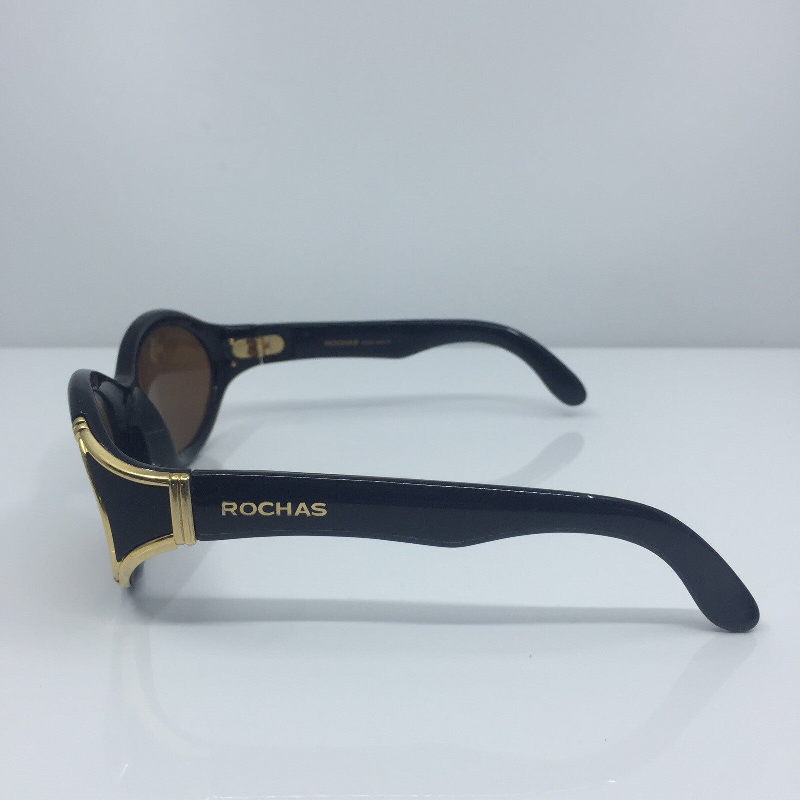 Vintage Rochas Paris ROCHAS PARIS 9032 Gold Sunglasses - Super Vision Optical