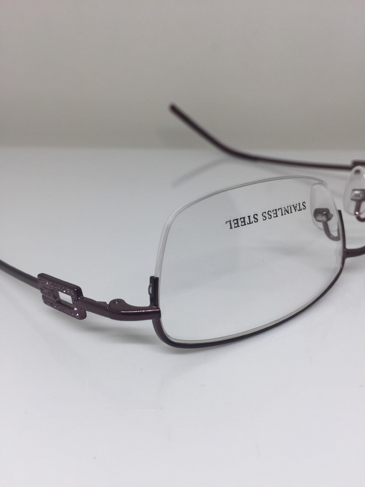 Vintage Gucci GG 2710 STRASS Purple Eyeglasses - Super Vision Optical