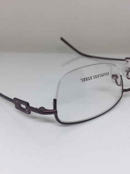 Vintage Gucci GG 2710 STRASS Purple Eyeglasses - Super Vision Optical