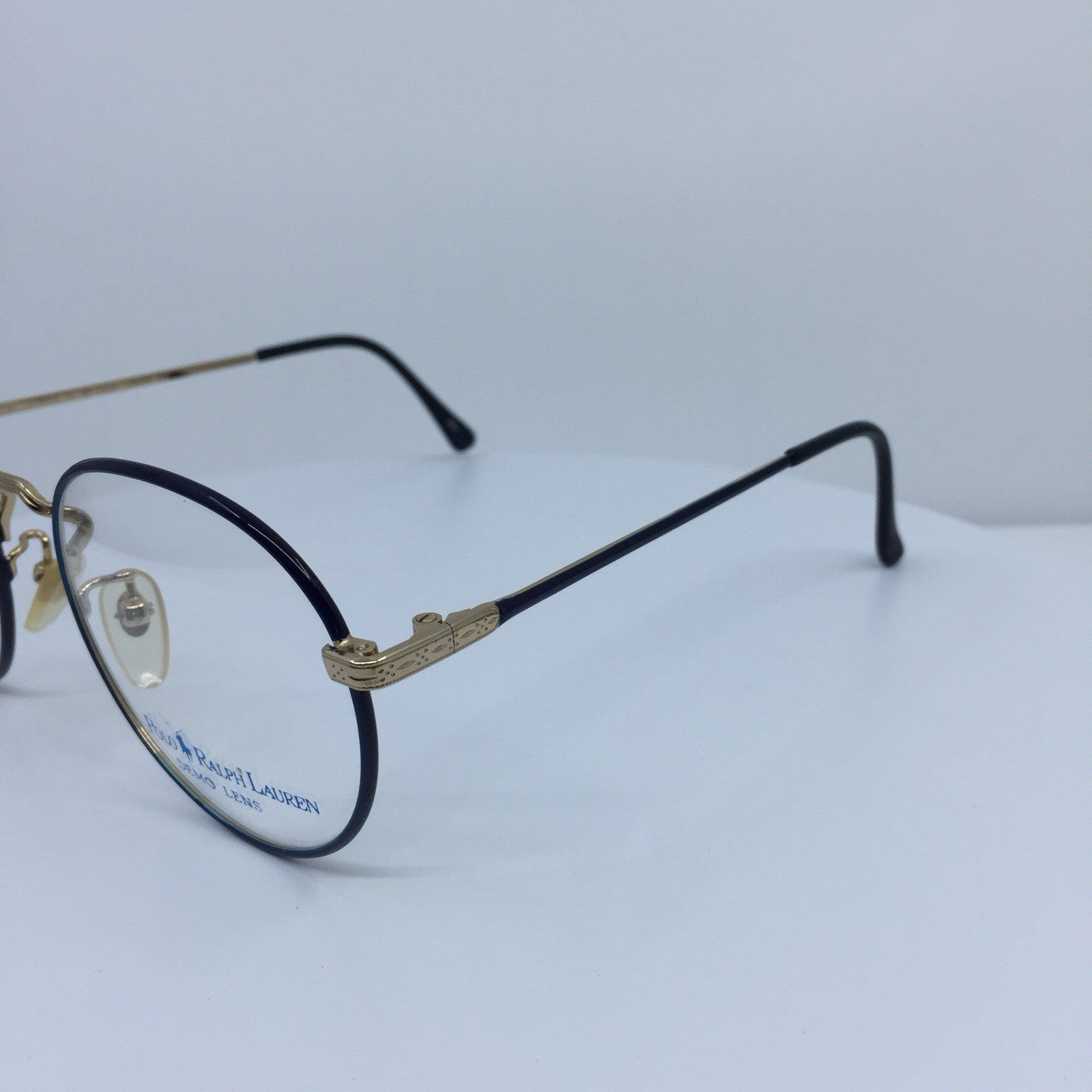 Vintage Ralph Lauren Polo Classic VI Gold Eyeglasses - Super Vision Optical