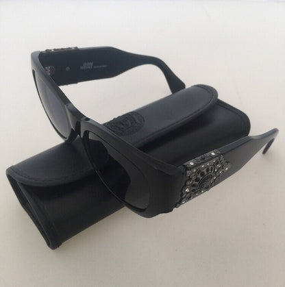 Vintage Versace 413/H Black Sunglasses - Super Vision Optical
